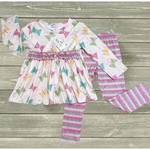 0-6 Mos Pete And‎ Lucy Fly Like A Butterfly NWT